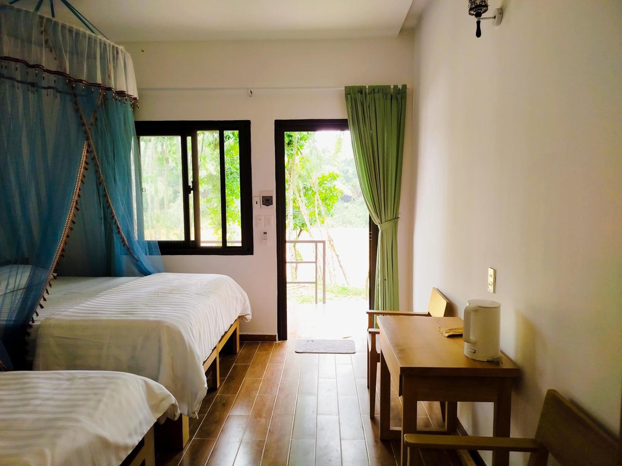 Green Hope Lodge Cat Tien Bagian luar foto